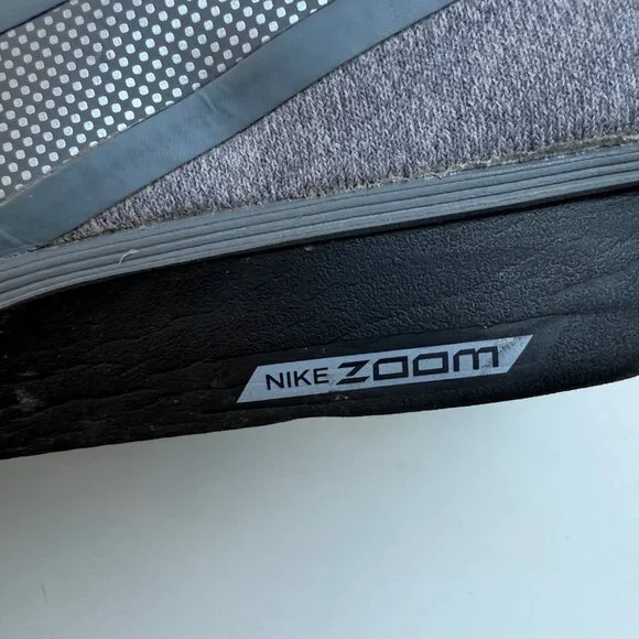 Nike Zoom Air Pegasus 35 Men's Size 10.5 Grey Running Shoes - Picture 3 of 8